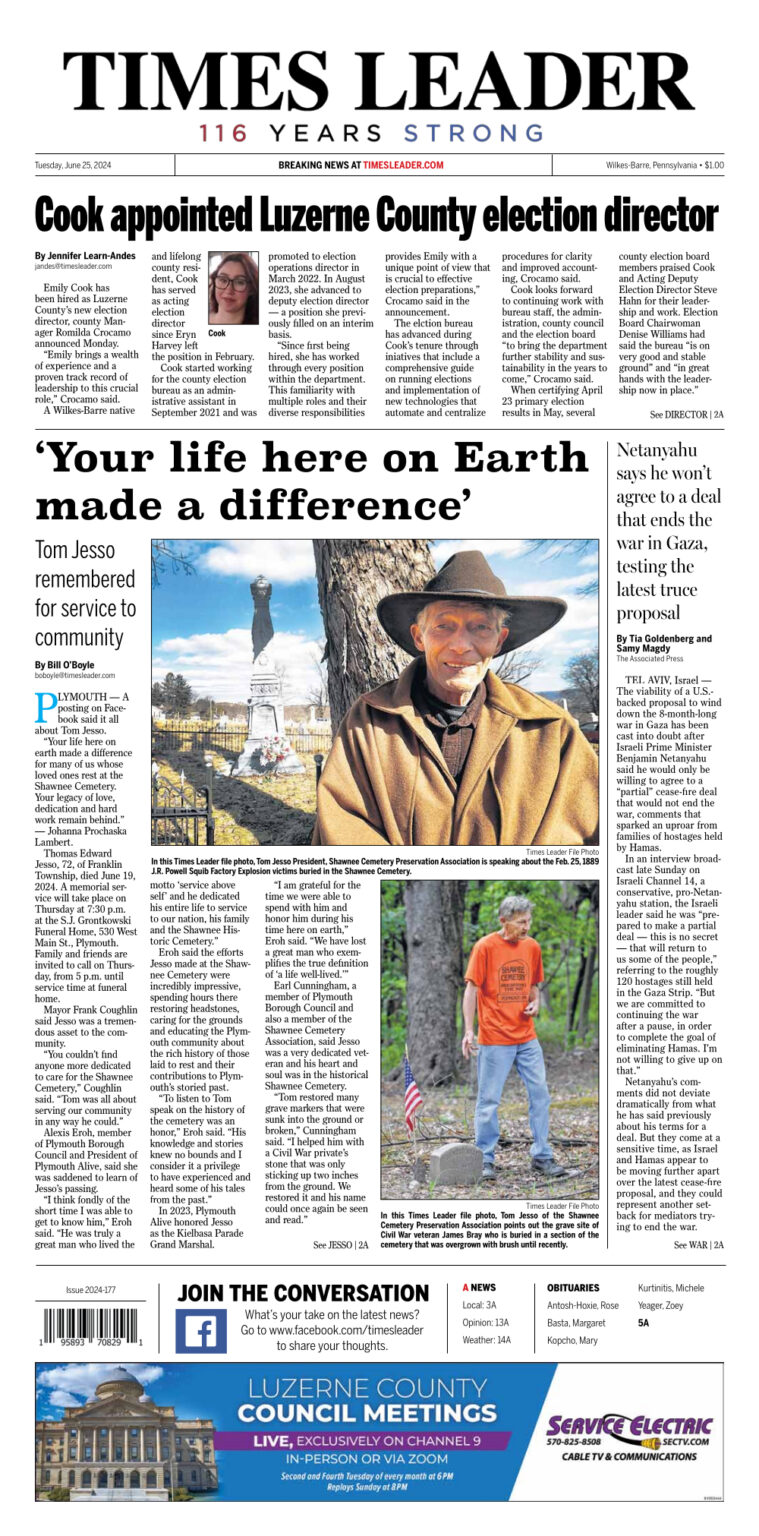 Times Leader Print and Digital Subscriptions – Circulation and Reader ...